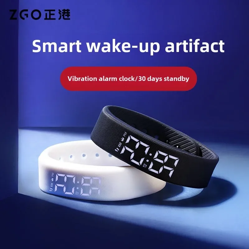 ZGO Sports Смарт-браслет Студенческий Многофункциональный Черный Технология Зарядка