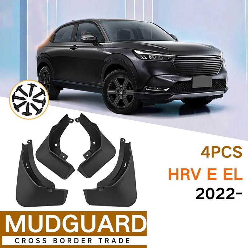 

Брызговики автомобильные для Honda HRV E EL 2022, брызговик, брызговик, щитка, брызговики, брызговики, аксессуары для автомобиля, Стайлинг автомобил...