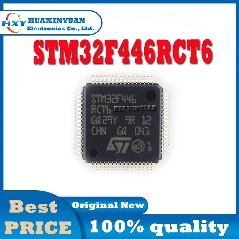 

1PCS/LOT STM32F446RCT6 STM32F44 STM32F446 STM32F446RE STM32F446RET LQFP64 ST STM STM32F New and Original Ic Chip In Stock IC