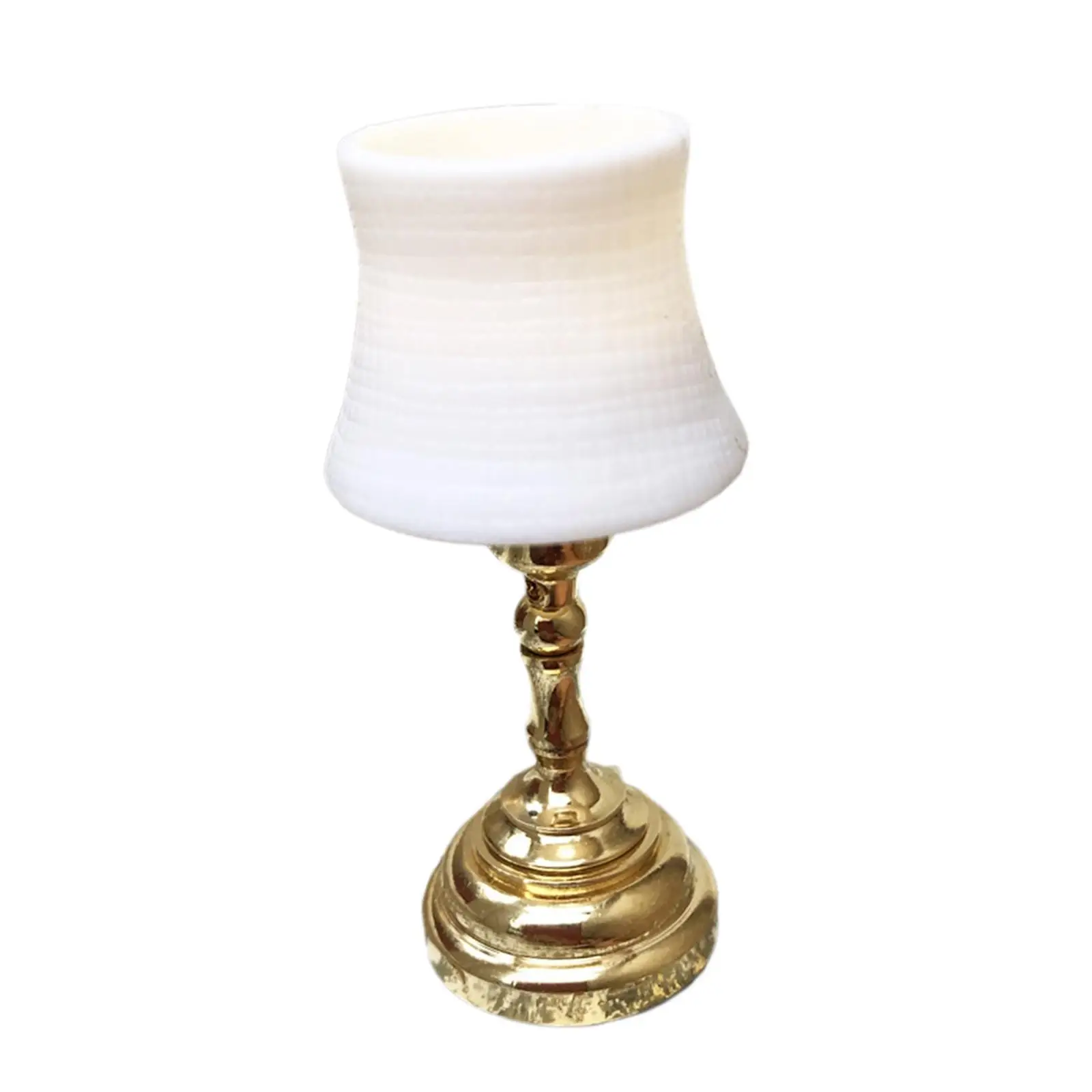 

1/12 mini Dollhouse Desk Lamp Model Accessory for Living Room DIY