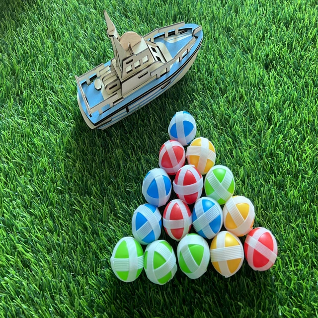6pcs Kids Sucker Sticky Ball Toy Outdoor Sports Catch Ball Game Set Throw And Catch Parent-Child Interactive Toys 1