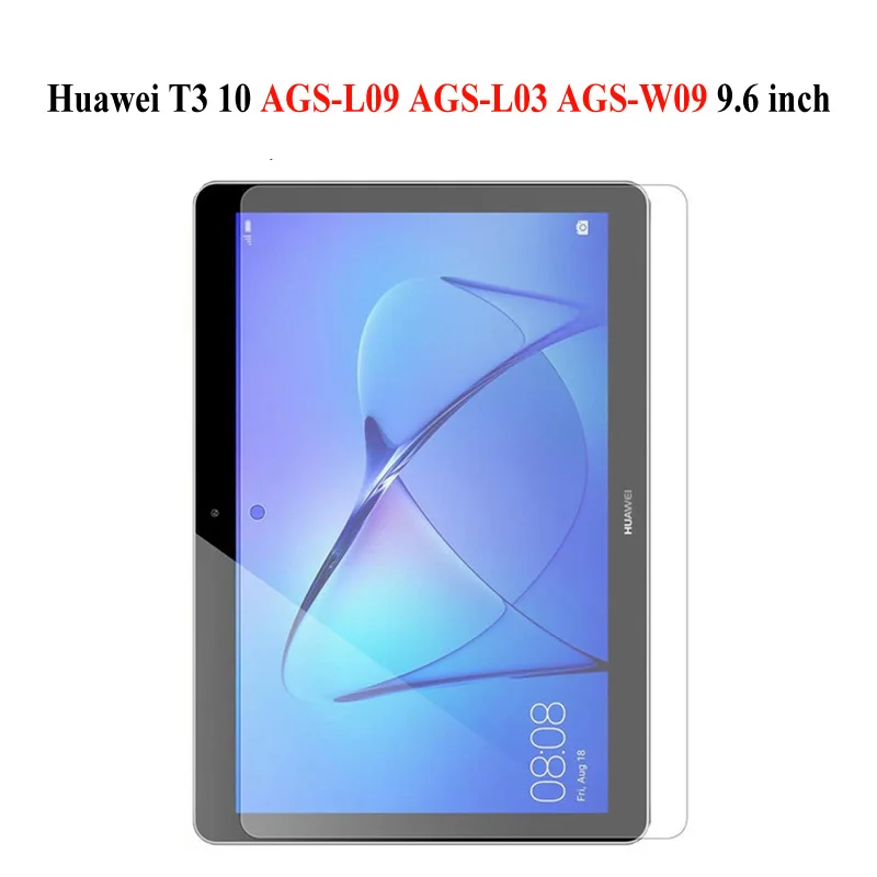 

9H Tempered Glass For Huawei MediaPad T3 10 9.6 Honor Play Pad 2 AGS-L09 AGS-L03 W09 Screen Protector Protective Glass Film
