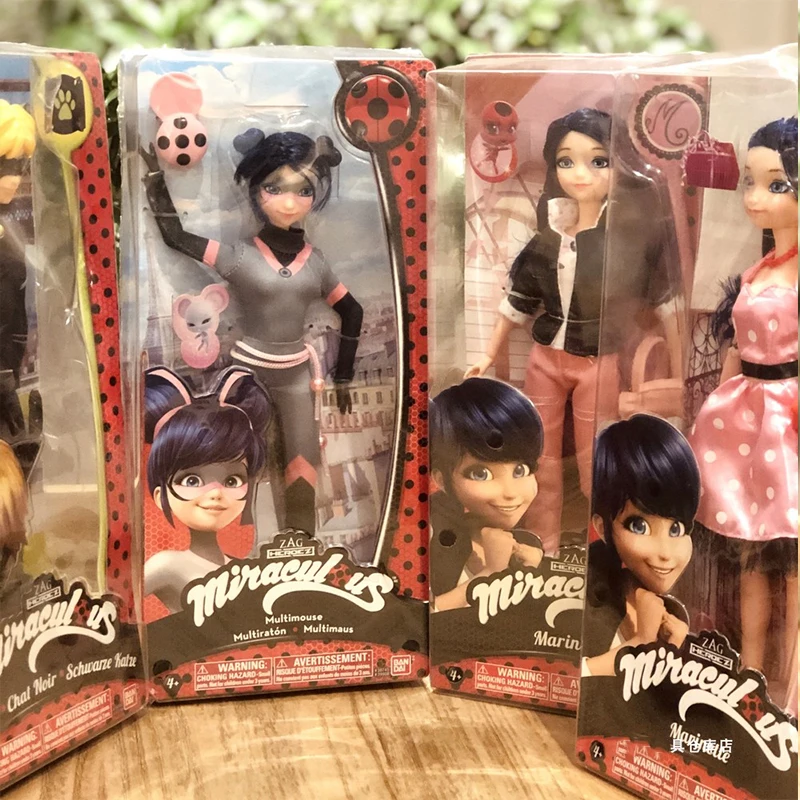 Коллекционная фигурка Bandai Miraculous Ladybug Marinette Rena Rouge Cat Noir