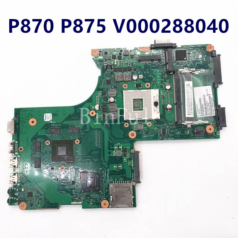 

Mainboard For TOSHIBA SATELLITE P870 P875 V000288040 6050A2492401-MB-A02 Laptop Motherboard 100% Full Tested Working Good