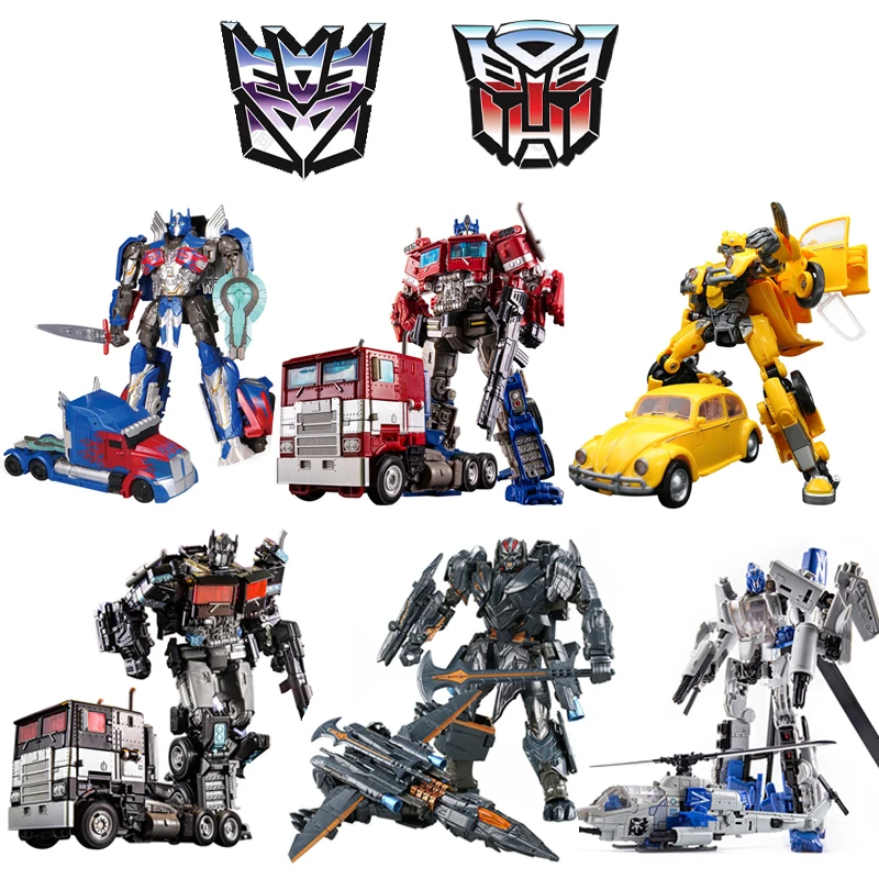 

Transformers Movie Megatron Optimus Prime bumblebee Action Figure Model Transforming Robot Model Boy Gifts 19cm