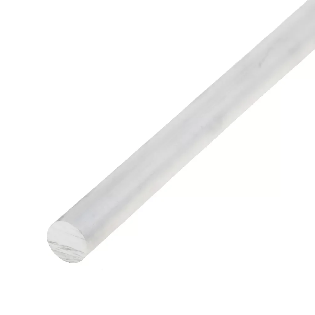 

50cm X 6063 Aluminium Alloy Round Solid Rods, Diam. 8mm, heat treatable and weldable
