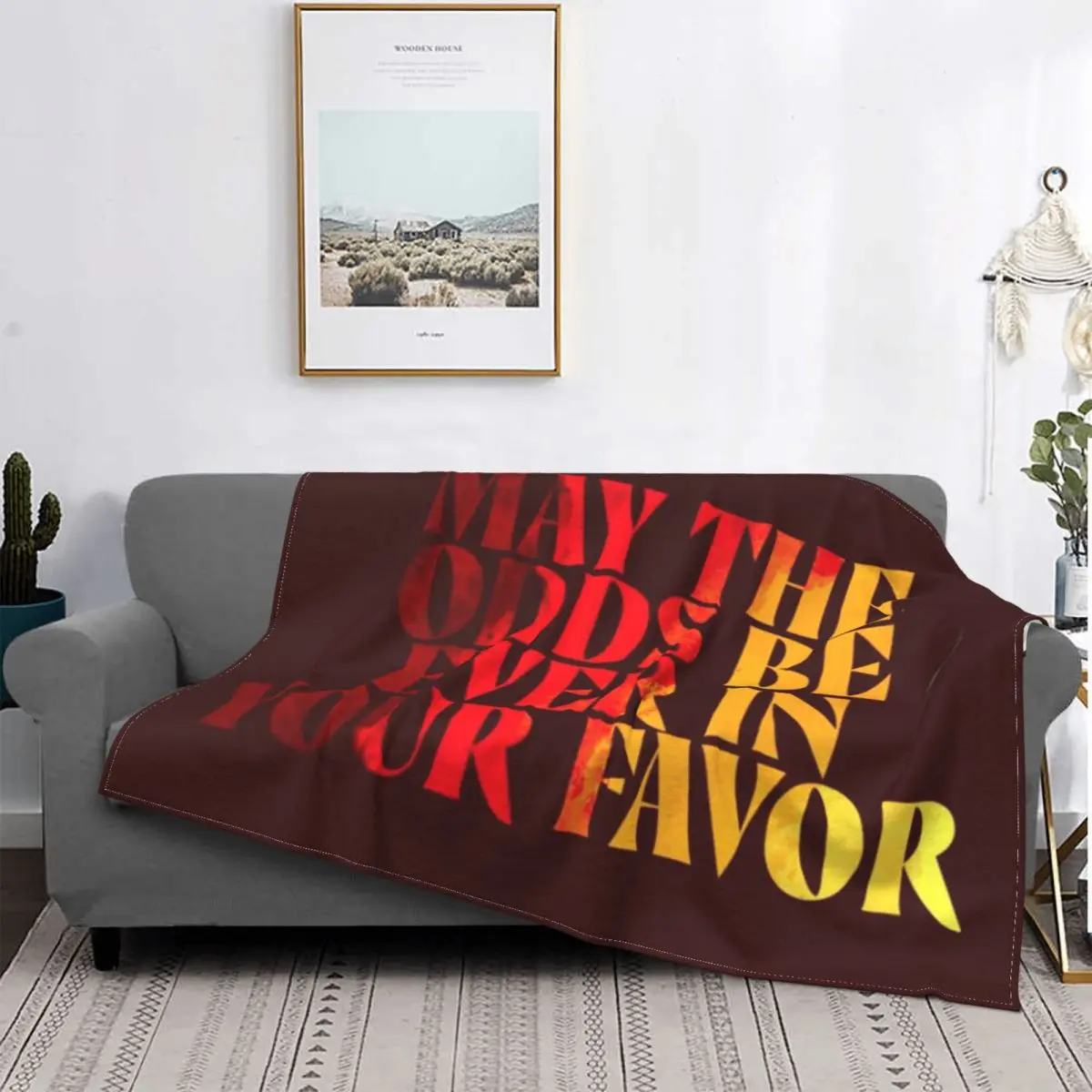 Пусть шансы будут в вашем вкусе ультра-мягкое Флисовое одеяло