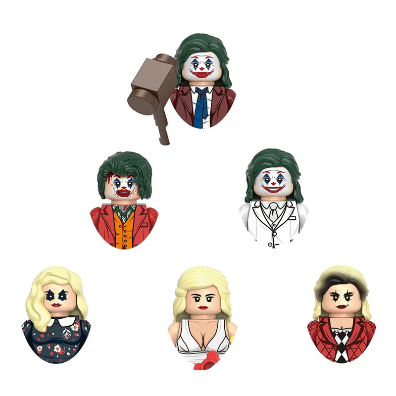 Конструктор G0178 Джокер Харли Квинн для мальчиков игрушка на день рождения