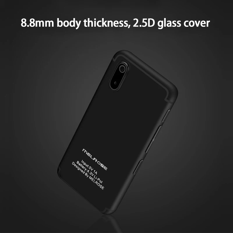 S9X Ultra Slim Mini Smartphone 2.5 inch Display 1G RAM 8GB ROM Quad Core Bluetooth 2MP Camera WiFi 3G WCDMA Small Cell Phone