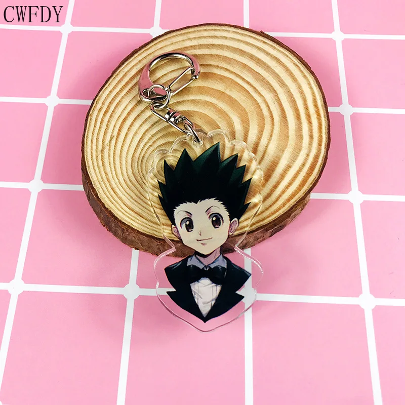 Аниме Hunter X брелок Hisoka Morow Killua Zoldyck Gon Kawaii акриловая фигурка подвеска - купить по