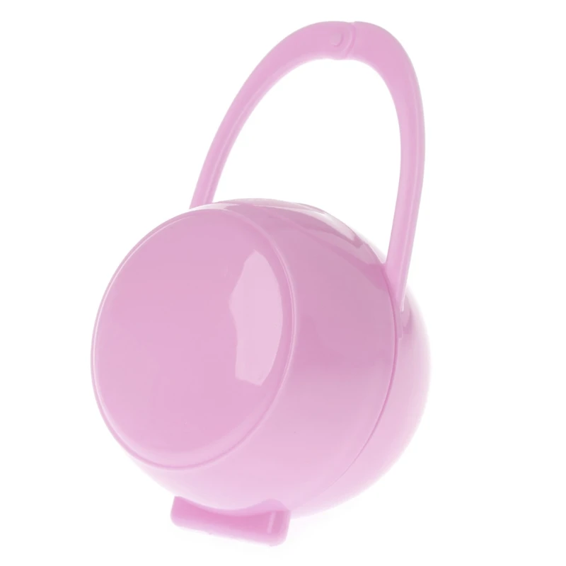 

Portable Baby Boy Girl Infant Pacifier Nipple Cradle Case Holder Box Unisex New