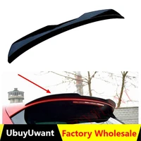 roof lip spoiler for seat leon 5f mk3 5doors 2012 2020 universal hatchback spoiler car tail wing for a3 q5 polo mk5 mk4