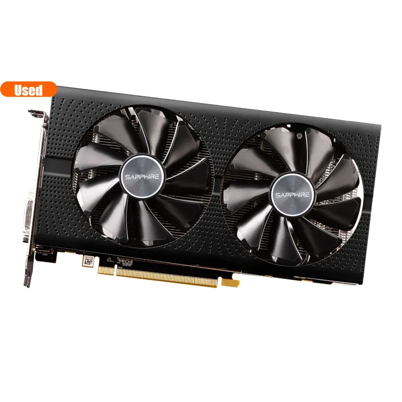 Sapphire RX570 4G видеокарты 7000 МГц GDDR5 256 бит HDMI + DVI + DP * 3 PCI-X16 express3