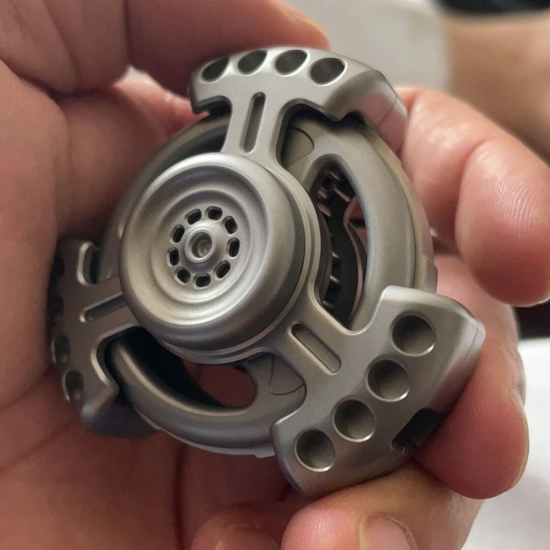 

Second-Hand out-of-Print EDC Curvature Engine Fingertip Gyro Beautiful Stress Relief Toy Fidget Spinner