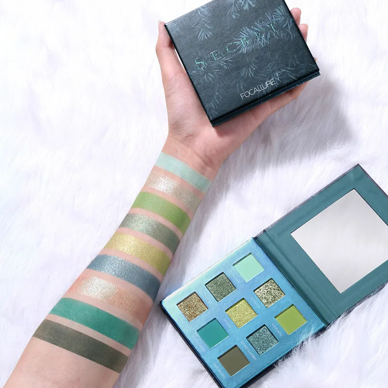 

Палетка теней для век, 9 цветов