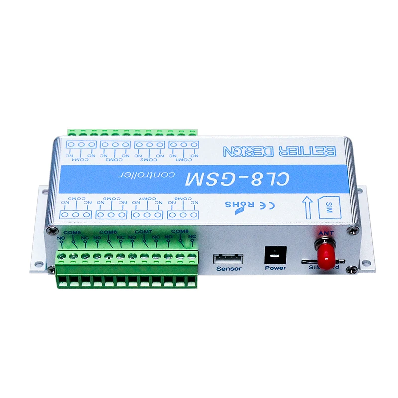 CL8-GSM-NC Беспроводная система оповещения SMS мониторинг температуры GSM-сигнализация