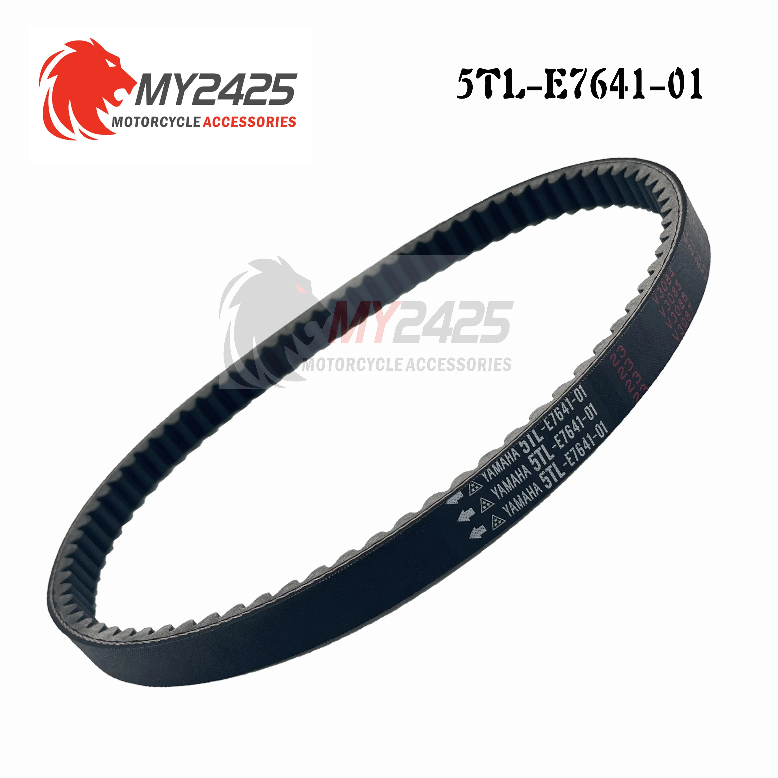 

5TL-E7641-01 Motorcycle Scooter Moped High Quality Rubber Drive Belt for Mio115 Mio 110 sporty amore5TL E7641 01 Maoyubelt