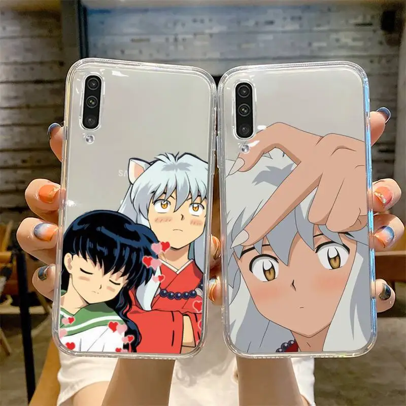 

Inuyasha anime manga Phone Case Transparent For Samsung galaxy A S note 23 52 22 20 21 51 71 12 50 10 30 E fe ultra plus