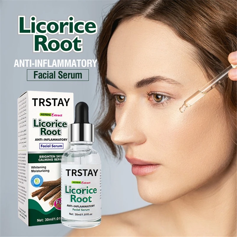 

Disaar Licorice Root Face Serum Anti-acnes Minimizes Pores Skin Care Facial Essencial Anti-Inflammatory Lighten Spots Essence