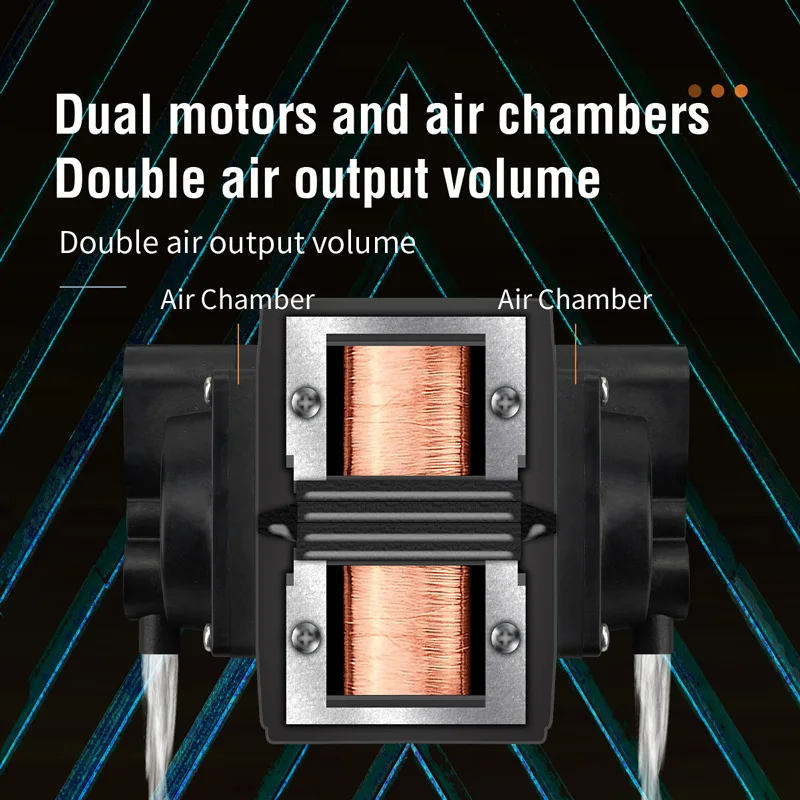 Воздушный насос US 110 В/60 Гц RISSEE AP-30 18 Вт 30 л/мин 0 030 МПА