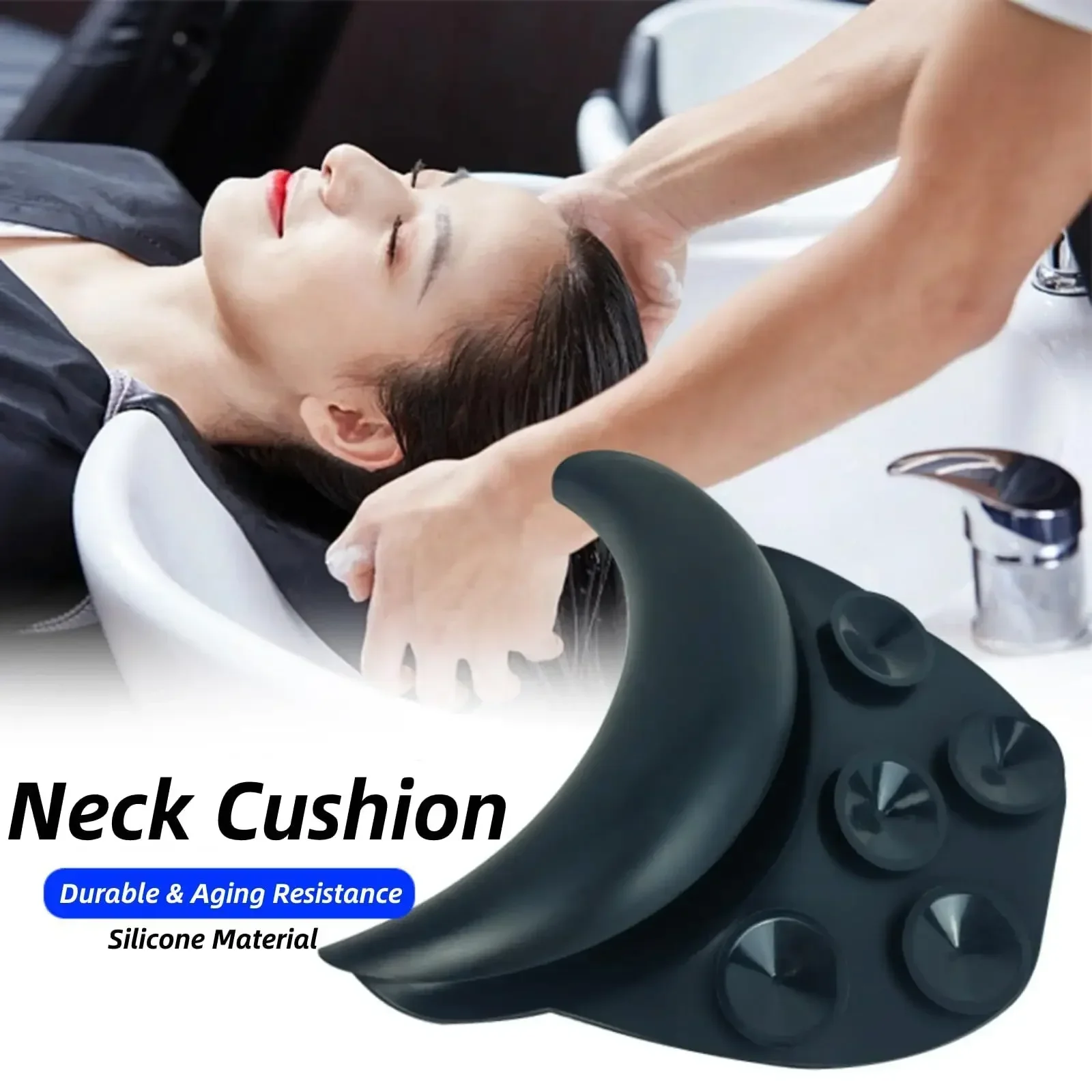 Новая подушка для шампуня парикмахерская U-образная из силикагеля