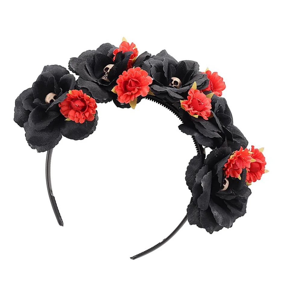 

Halloween Flower Headdress Costume Headwear Hair for Womem