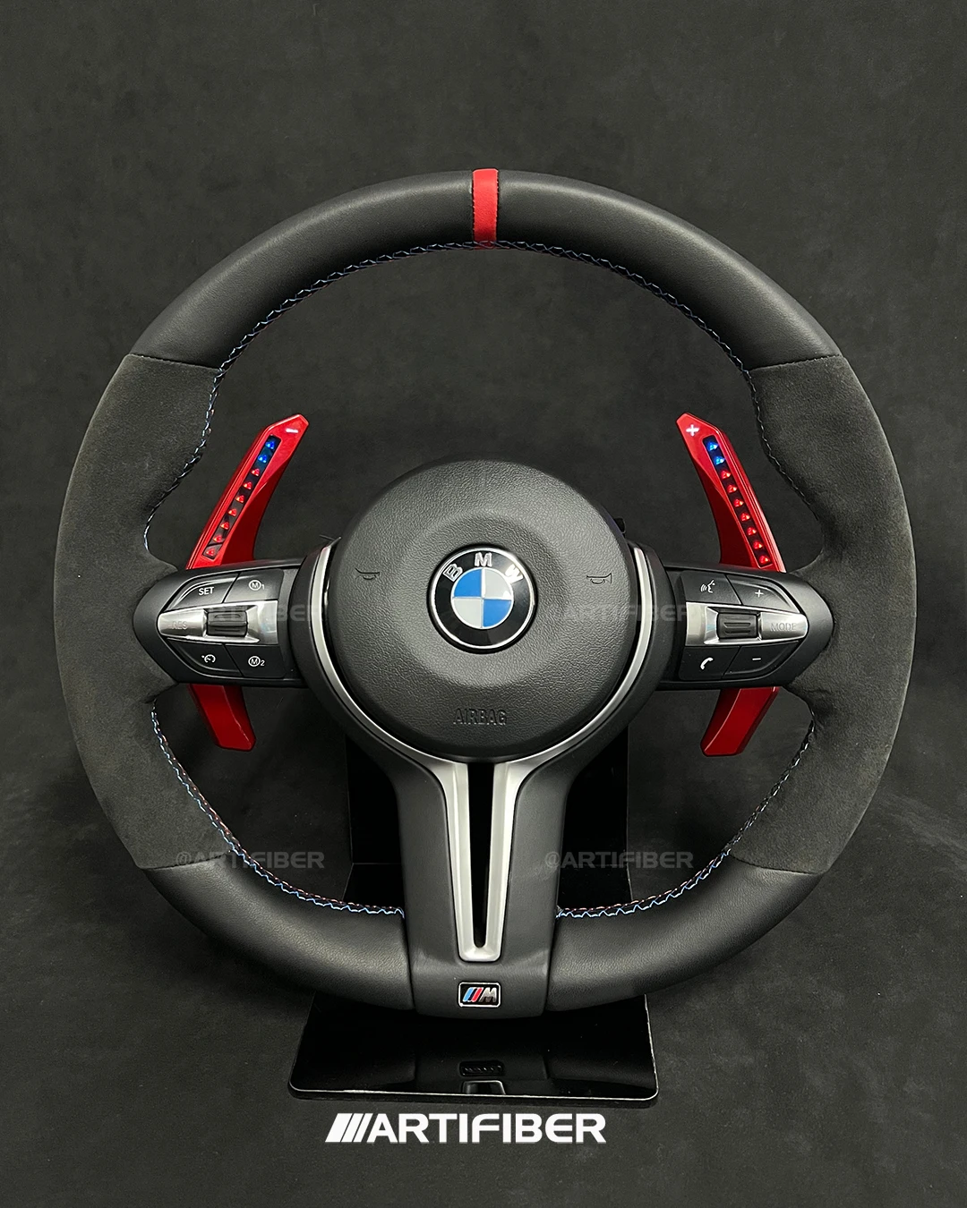 

100% Real LED Carbon Fiber Steering Wheel for BMW