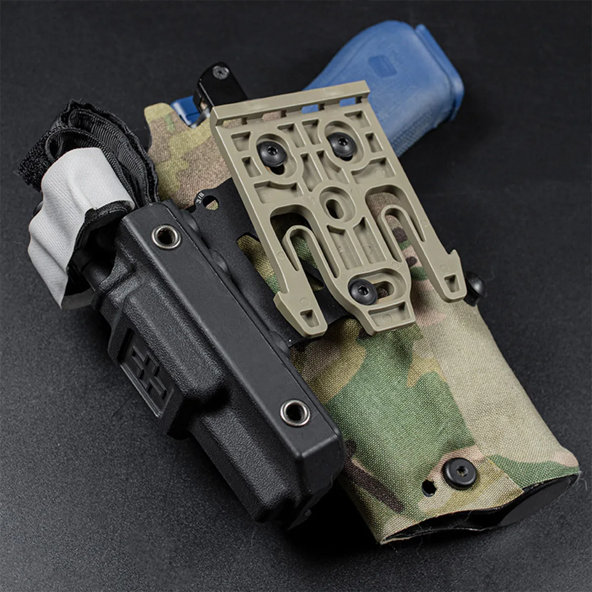 Тактическая кобура 6354DO для Glock 17 X300 X300U светильник ног QLS комплект ремней MHA