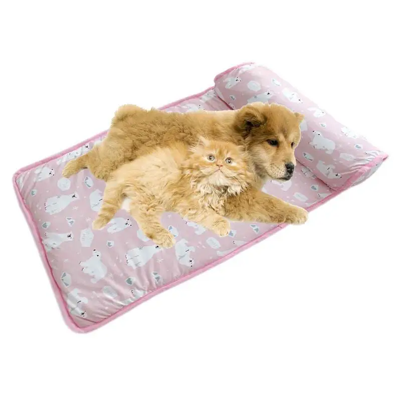 

Охлаждающий коврик для собак, летняя охлаждающая подстилка для собак и кошек, подстилка под подушку, моющаяся подстилка для собак, переносные коврики для домашних животных