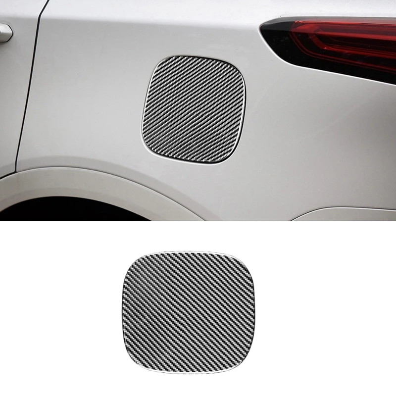 

AU04-крышка топливного бака из углеродного волокна, декоративная наклейка для Cadillac XT5 2016 2017 2018 2019 2020, автомобильные аксессуары