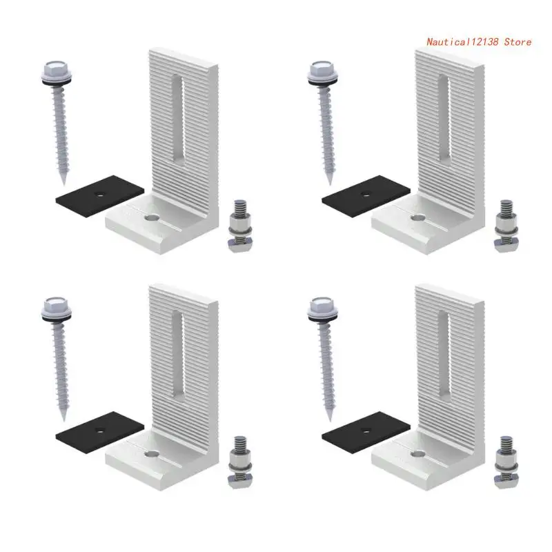 

Алюминиевый кронштейн для солнечной панели, кронштейн для крепления на крышу, кронштейн для солнечной панели