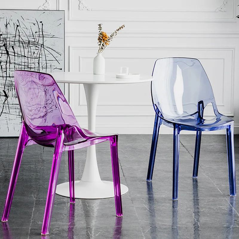 Роскошный стул для гостиной акриловый уличный прозрачный роскошный акриловая