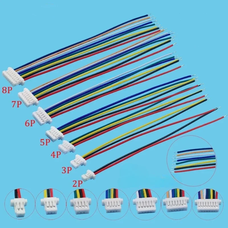 

Мини JST SH 1мм разъем женский 2-8 контактов