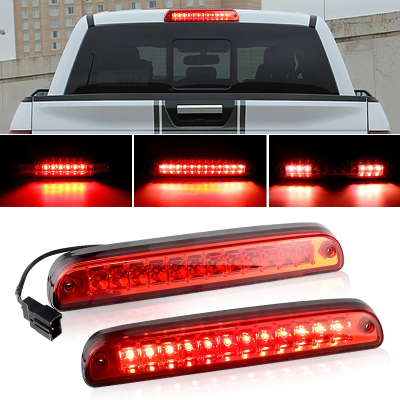 

Third 3rd Brake Light For Ford Ranger F250 Super Duty F350 F450 F550 Cargo DRL Additional Rear High Mount LED Stop Lamp For Car