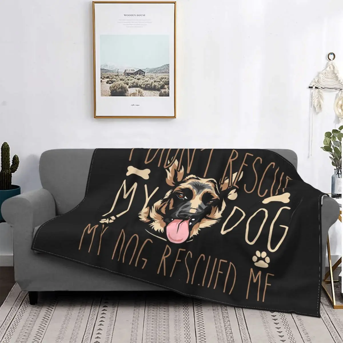 

Winter Gifts for Her Gift Idea For German Shepherd Owner Throw Blankets Ultra Soft For Bed Blanket Unique Design