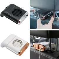 5v car back mini usb fan foldable silent fan 3 grades wind speed adjustable car neck cooler air cooling silent fan speed 3