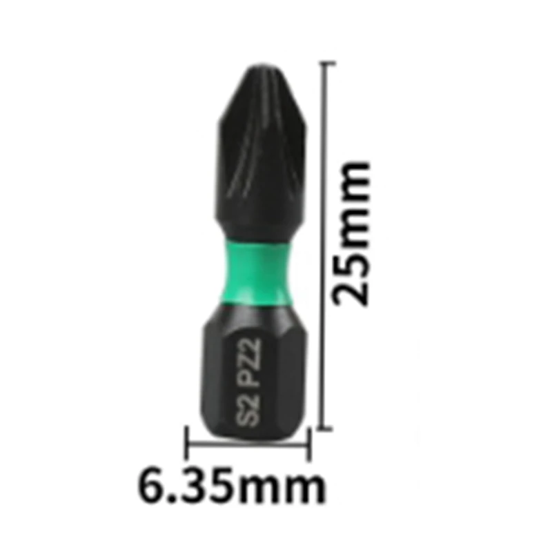 50 шт. 25 мм PZ2 S2 наборы отверток из легированной стали для дрели ударная отвертка