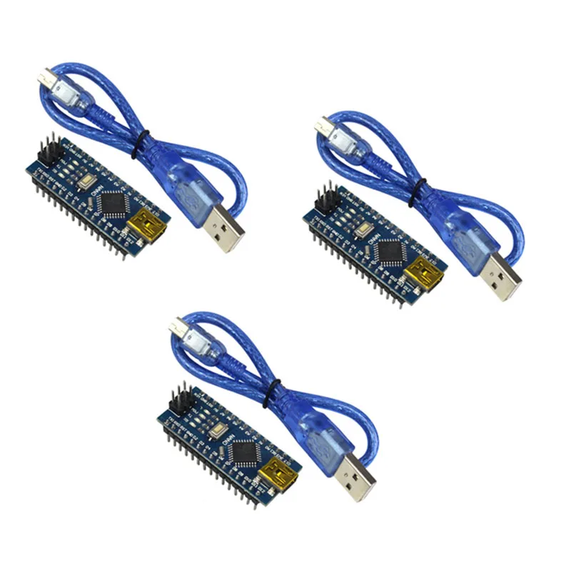 

For Nano V3.0 Atmega328p/CH340 5V 16M Mini Controller Board Module Compatible With Arduino IDE