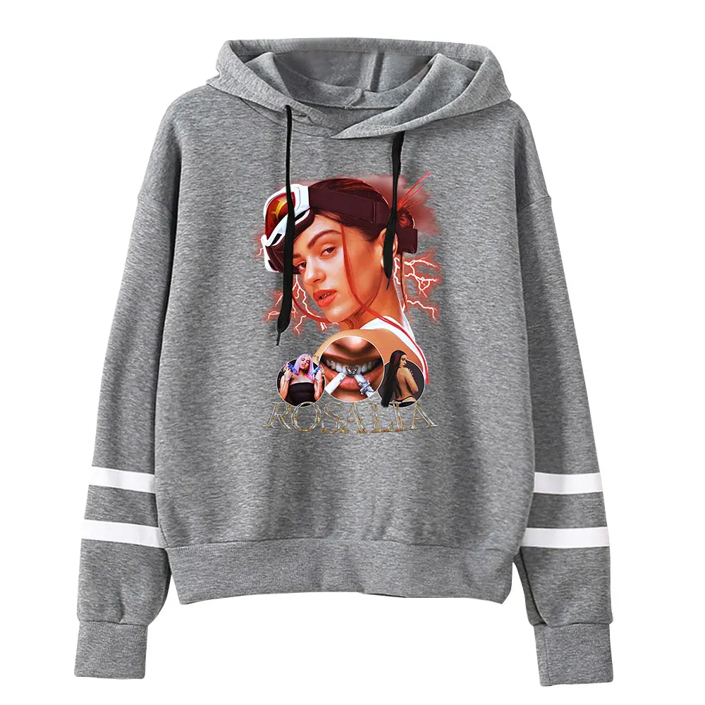 Ros Senin Motomami Merch Rosalia Толстовка с капюшоном Винтаж 90-х Пуловер Спортивный костюм