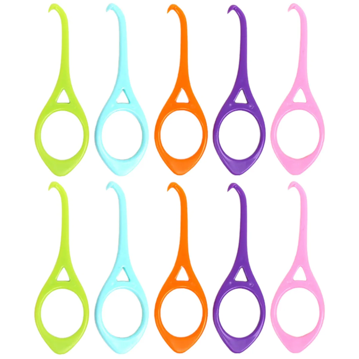 

10 pcs Professional Braces Removal Hook Braces Removal Tool Kit Braces Accessories Brace Cleaning Kit