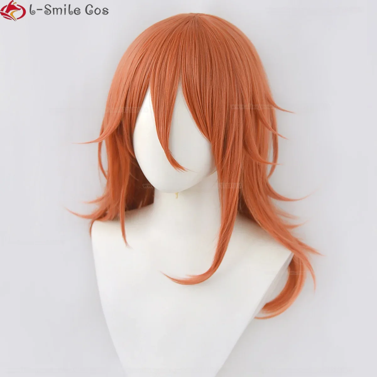 Парик для косплея Аниме Angel Devil термостойкие синтетические волосы 60 см с шапочкой