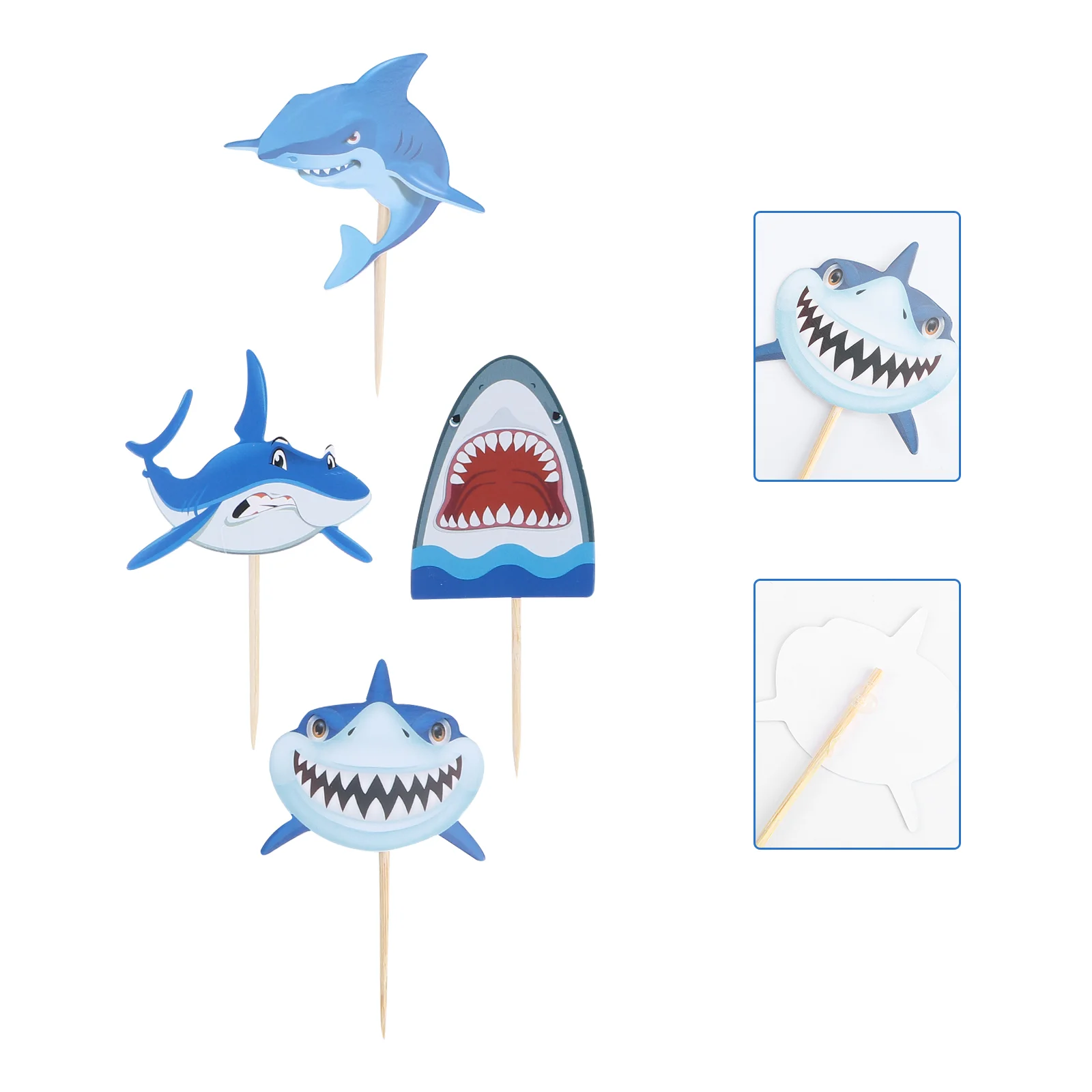 

Topper Cake Cupcake Partybirthday Decorations Theme Toppers Shower Baby Boysfavor Supplies Hawaii Themed Summer Picks