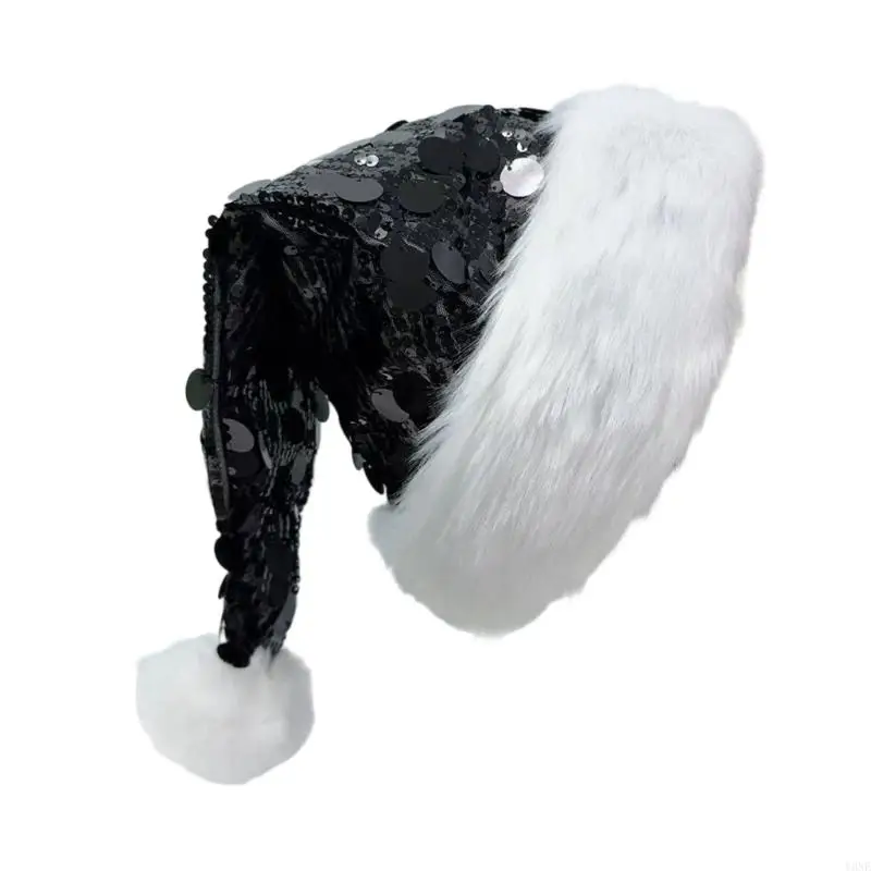 

Y3NE Рождественская шапка с блестками из полиэстера