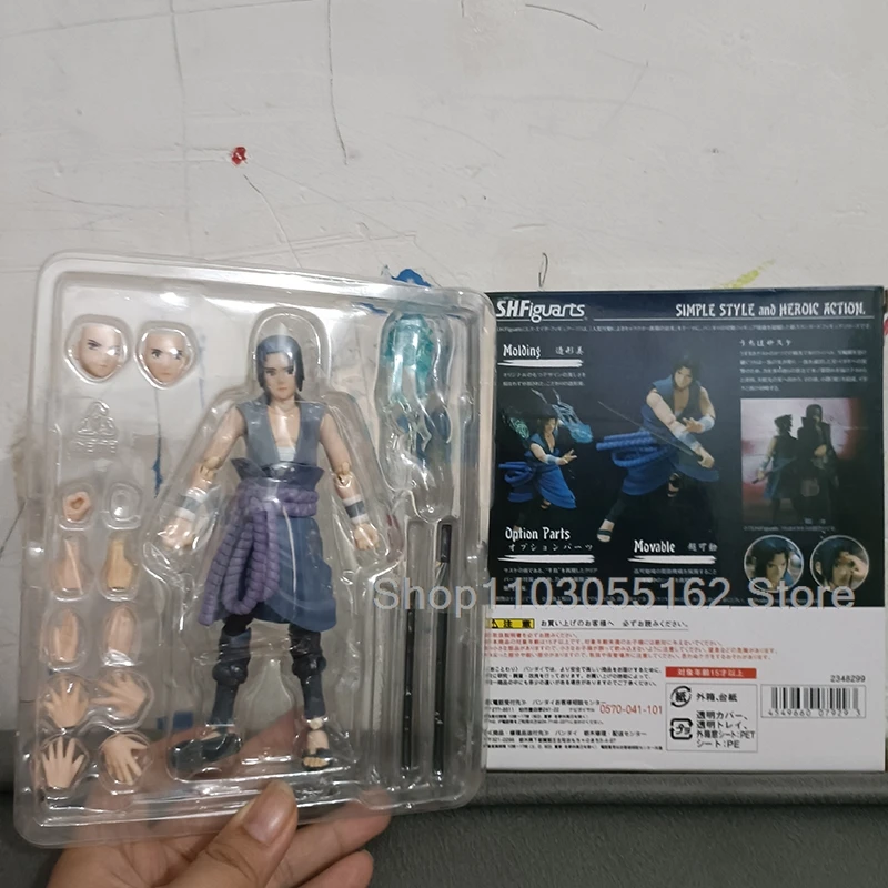 Экшн-фигурка из аниме Наруто Учиха Саске Подвижная кукла подарок для друзей на