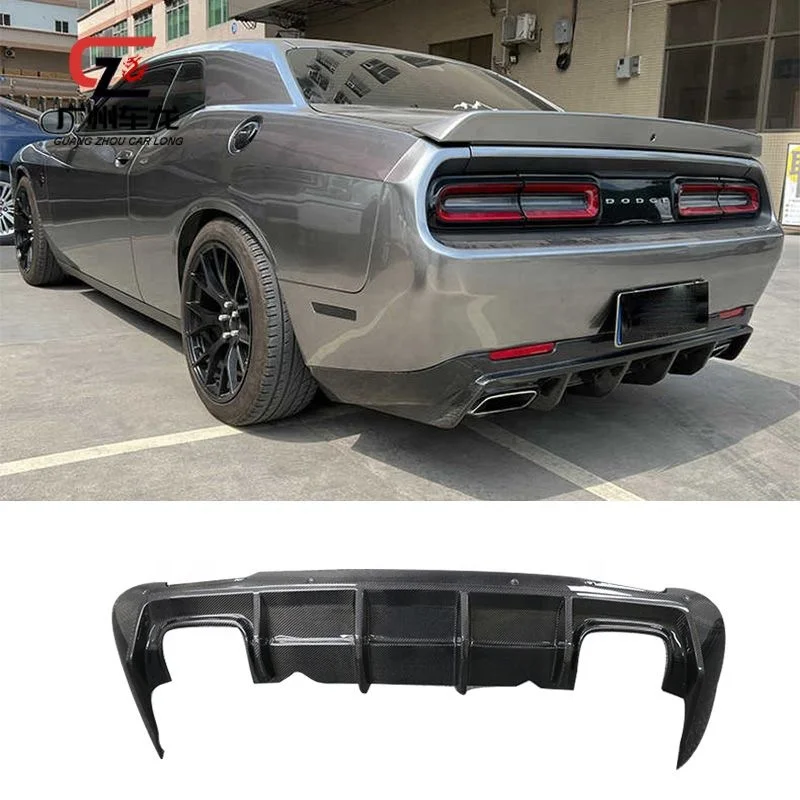 

Hot selling PP plastic Car Bumper Rear Diffuser Rear Lip For Dodge Challenger 2015-2022 Car Bodykit