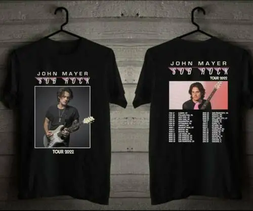 

HOT 2022 Tour John Mayer Sob Rock America Tour T-Shirt