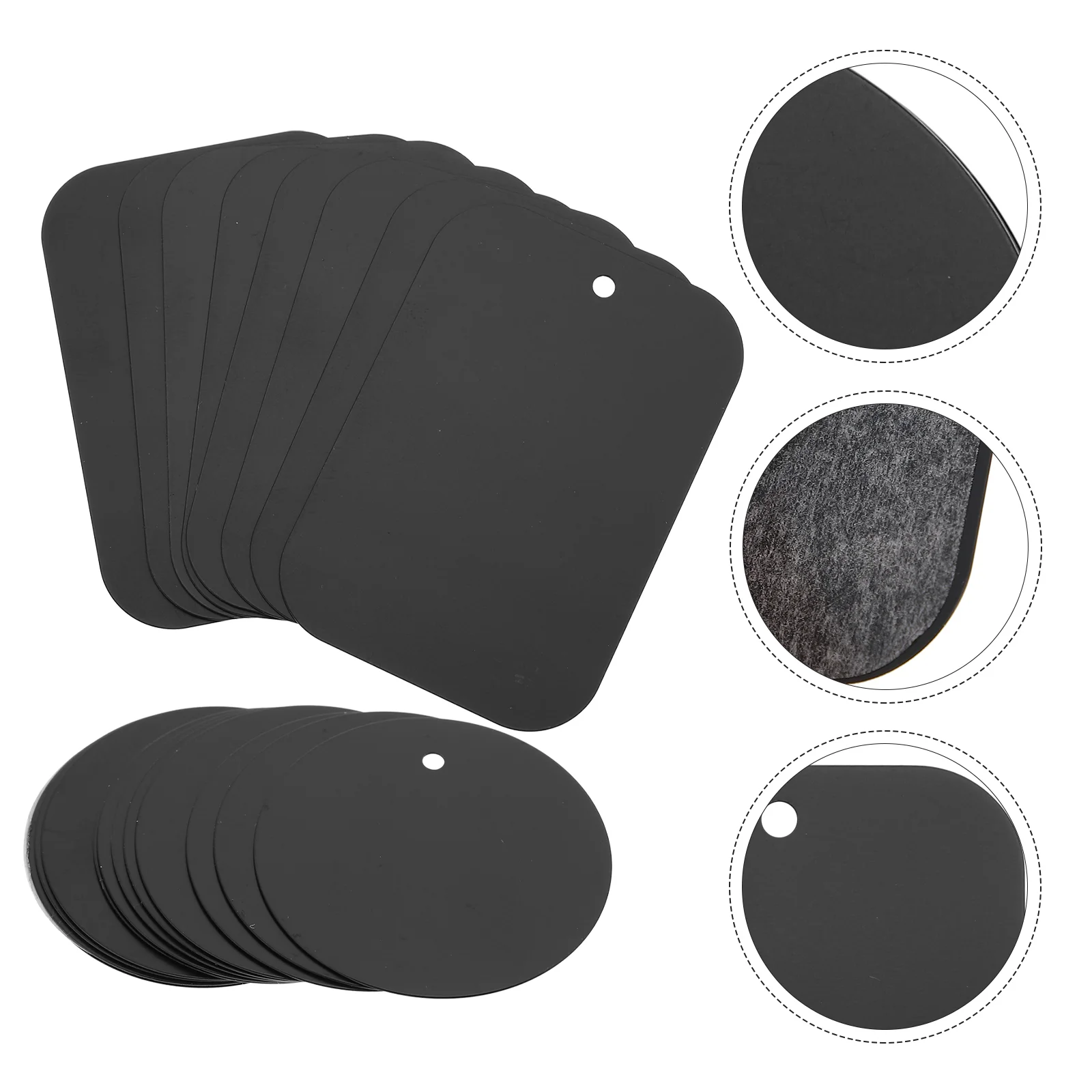 

Plate Carmetalmount Holder Magnet Plates Iron Replacement Universal Case Round Sticker 6 12 Eating Accessory Cell