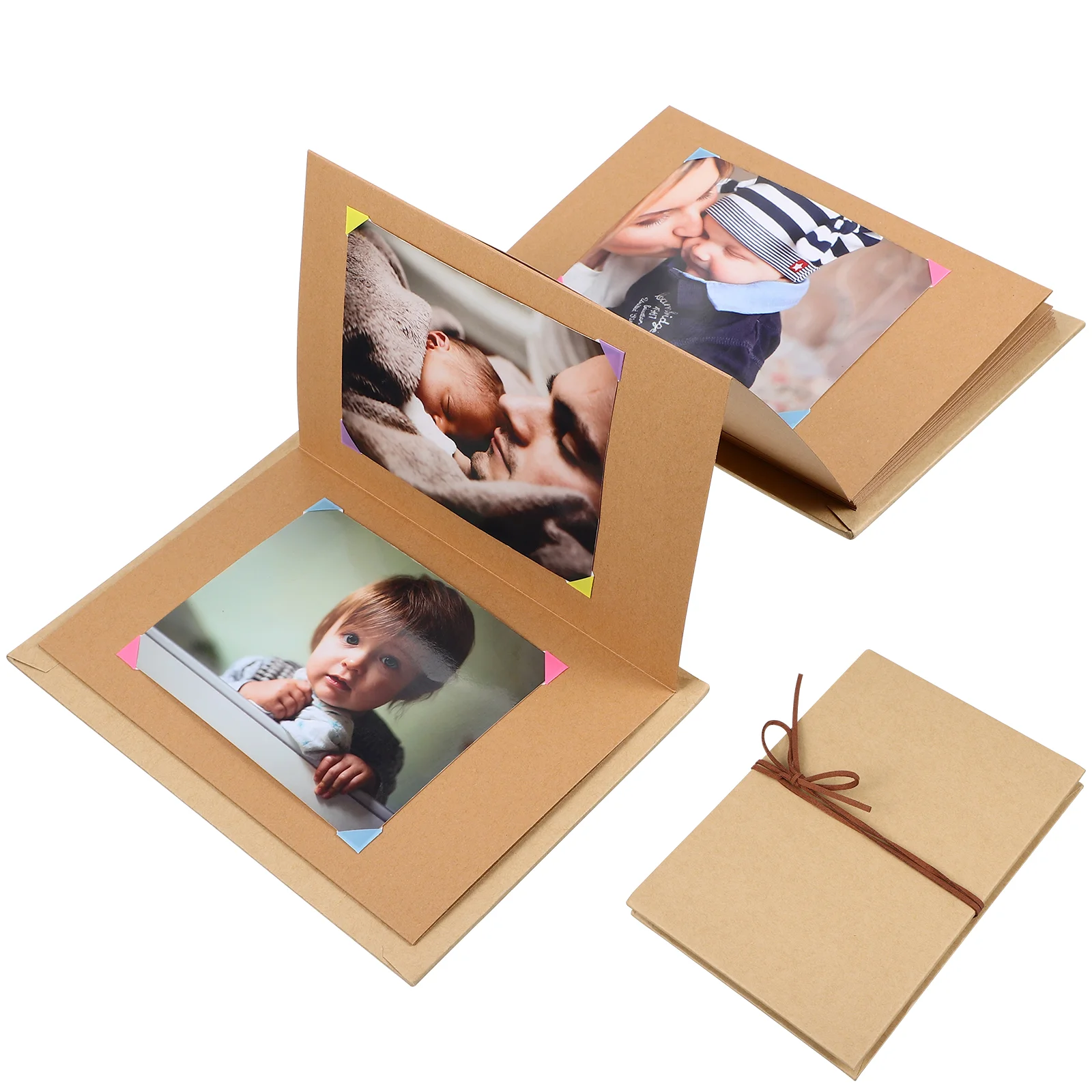 

Scrapbook Book Photo Album Graduation Memory Albums Diy Adventure Scrap Mini Gifts Wedding 8X6 Scrapbooks Kraft Accordion Blank