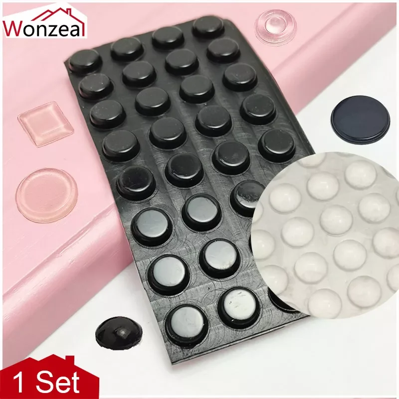 

Door Stops Silicone Bumper Self Adhesive Raton Perez Repair Bumpers The Crib For Damper Tumbler Anti Noise Pads Sticker