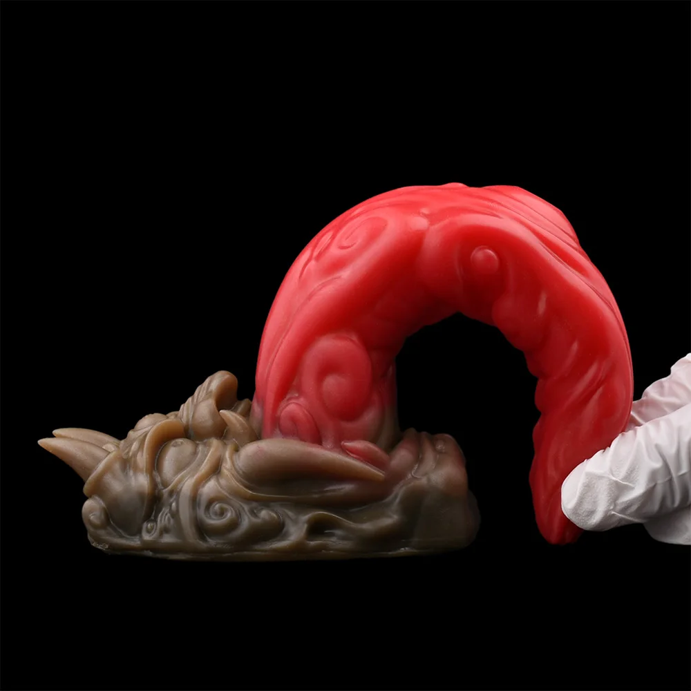 FAAK Силиконовые фэнтезийные фаллоимитаторы размер S M L XL XXL Magic Tongue Анальная пробка